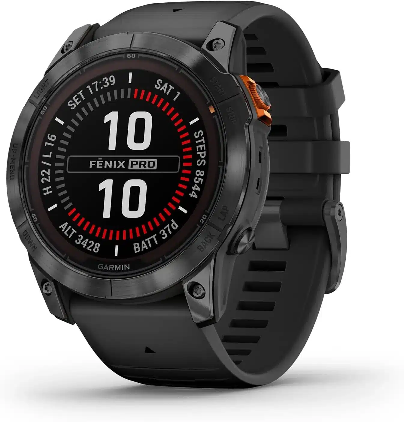 Garmin fēnix 7 Pro Sapphire Solar lampe intégrée solaire