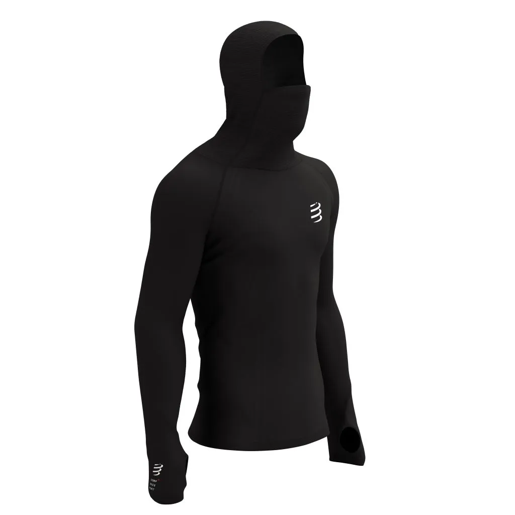 Compressport 3D Thermo UltraLight Racing Hoodie Noir